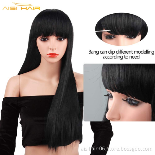 Aisi Hair Wholesale Mix Wigs Fiber Hot Sale Cheap Synthetic Hair Lace Front High Quality For Black Women Synthetic Hair Wigs